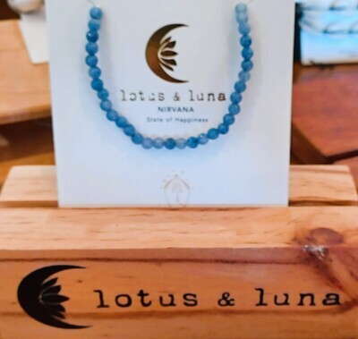 Lotus and Luna Nirvana State of Happiness Healing Necklace