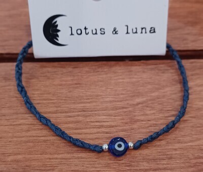 Lotus and Luna Karma and Faith Evil Eye bracelet
