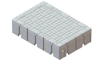 Snap Dock 60 X 40 Dock Section