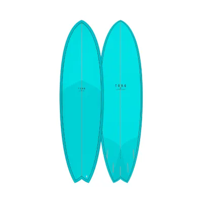 Torq 6'10" Fish Deep Turquoise Pattern