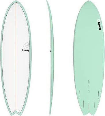 Torq 6'3" Fish Seagreen Rails