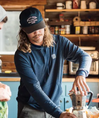 Jetty Navigator Hoodie NAVY
