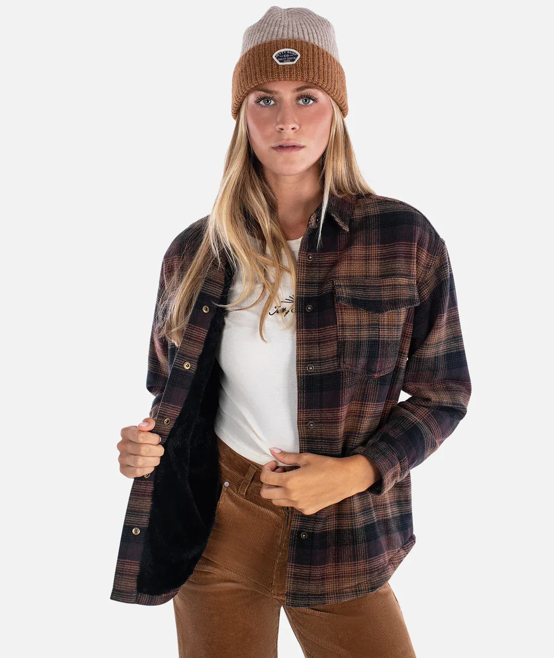 Jetty Nivean Flannel Brown