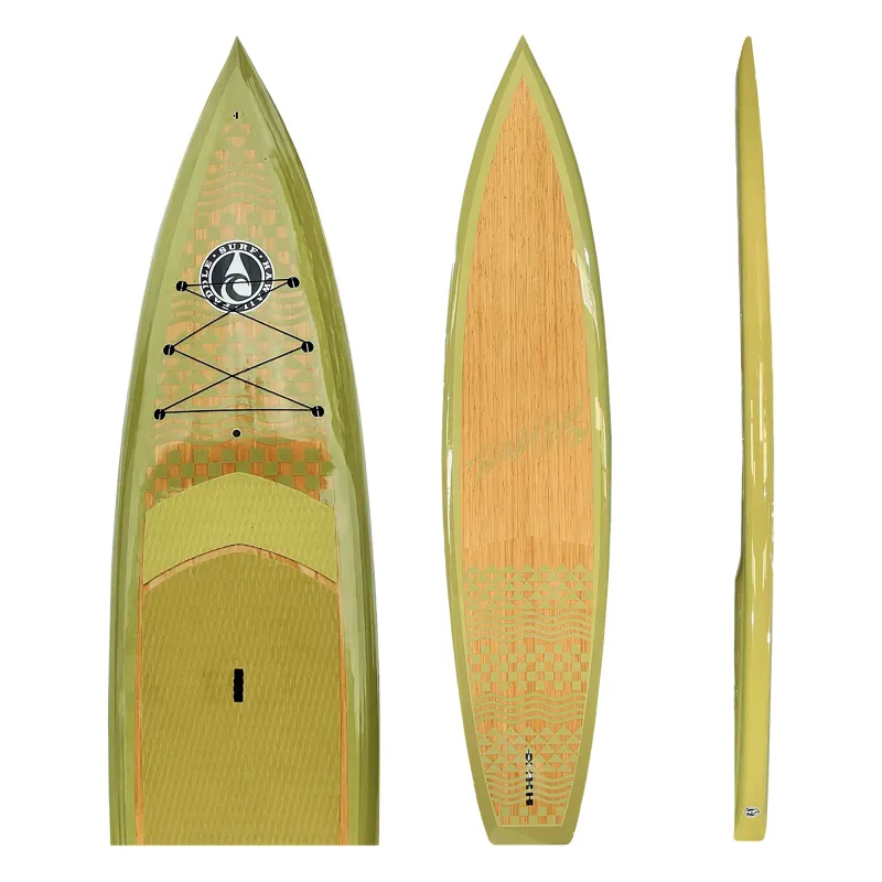 Paddle Surf Hawaii Touring/Race Bamboo Veneer 12’6"