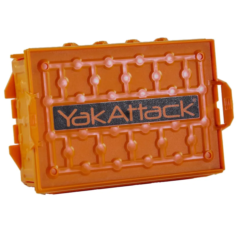YakAttack TracPak Stackable Storage Box - YakAttack Orange