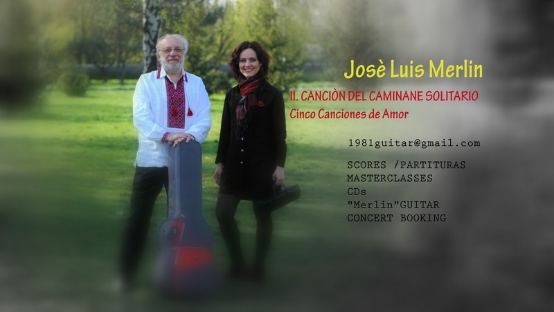 II/Canción del caminante solitario / (Guitar and Flute / Violin)-CINCO CANCIONES DE AMOR