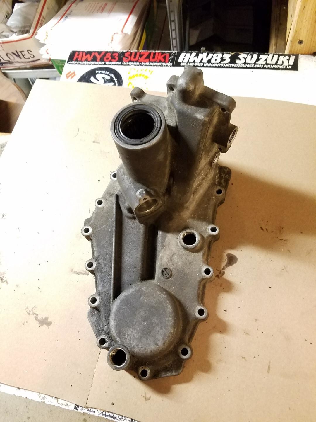 Transfer case rear housing