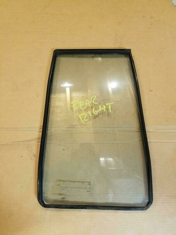 Rear door 1/4 glass PASSENGER (4 DOOR MODEL)
