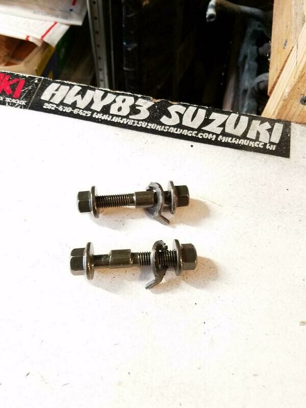 NEW Camber Bolts SET OF 2