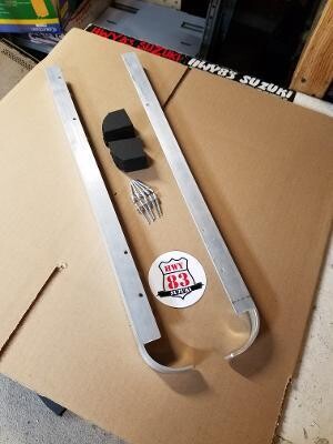 NEW Aluminum Soft Top Channels (1995-98)