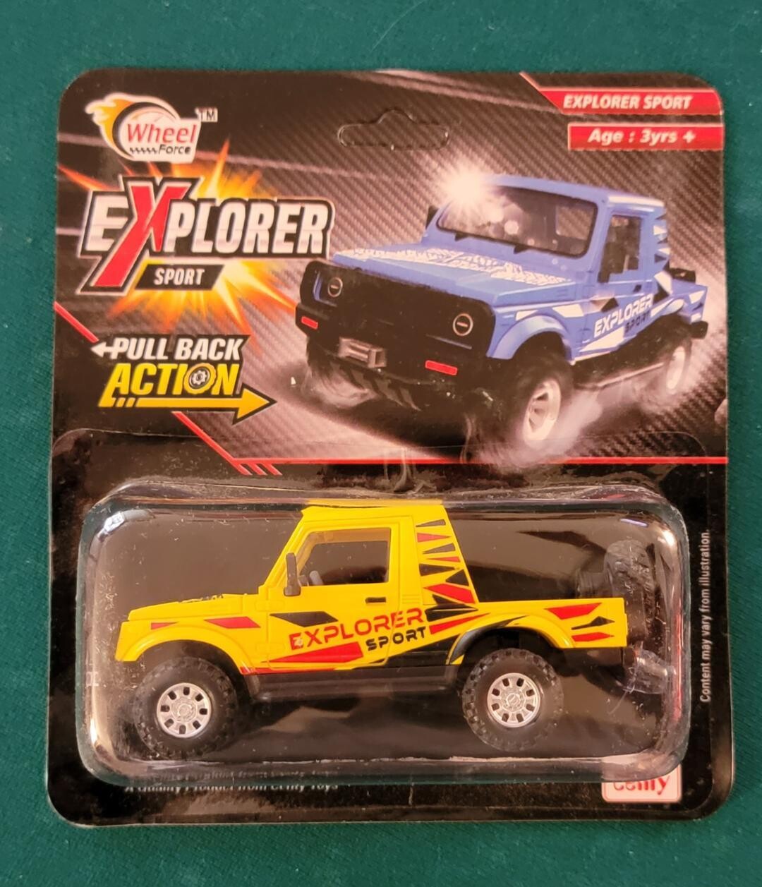 NEW Yellow Explorer Sport