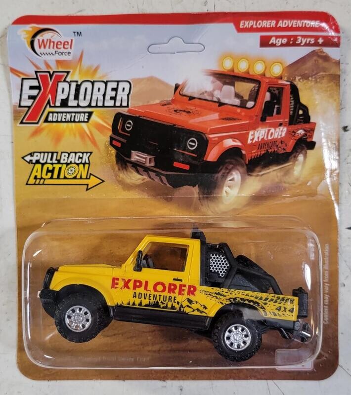 NEW Yellow Explorer Adventure