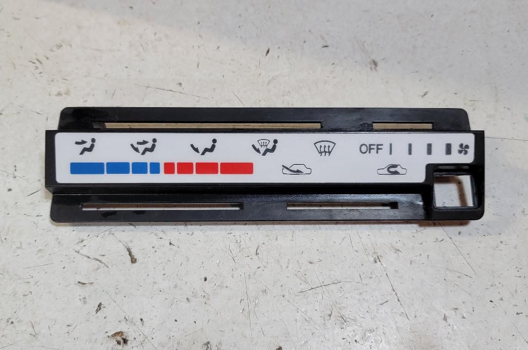 WHITE Heater Faceplate 92-98