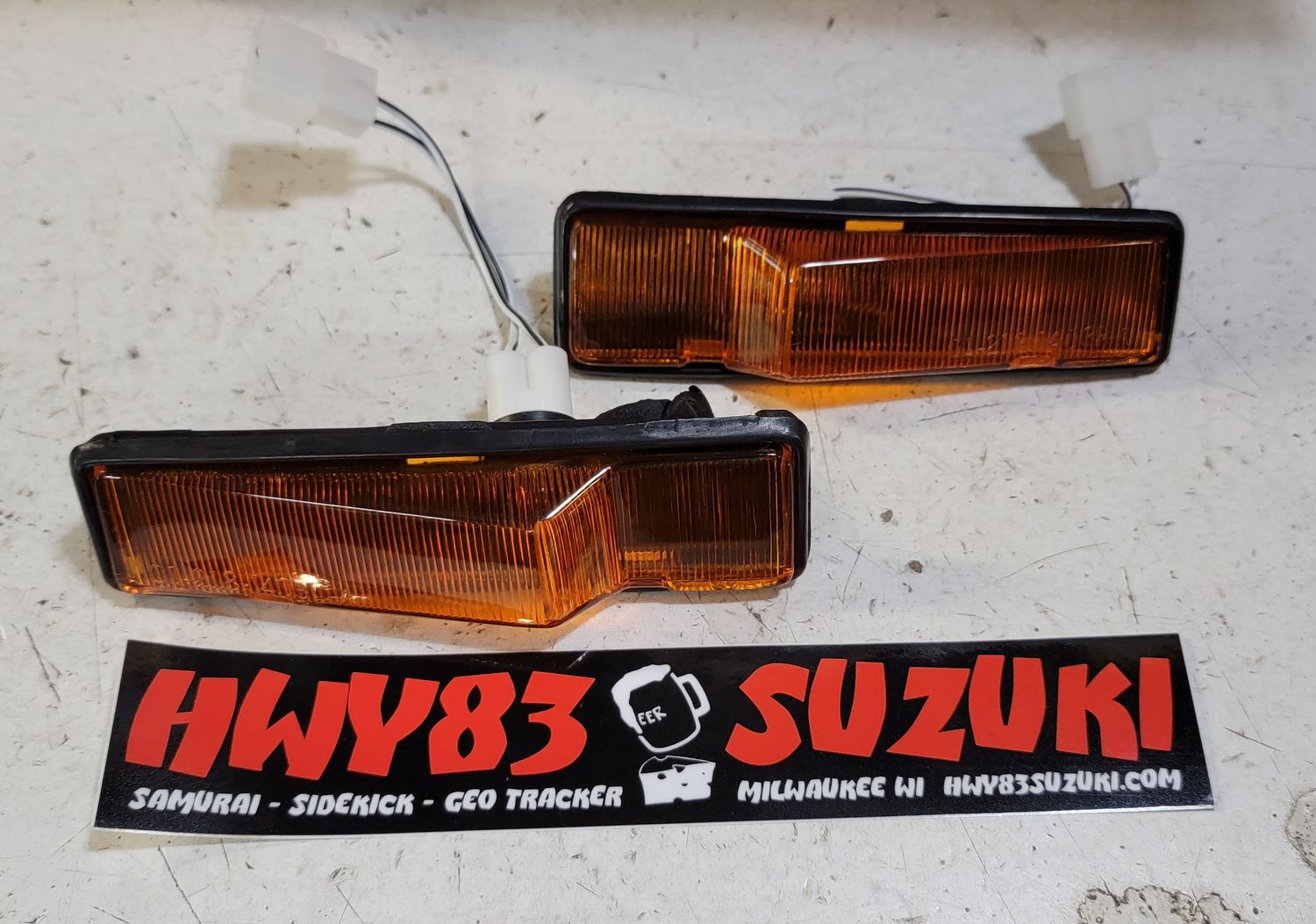 NEW Front Fender Marker Lights