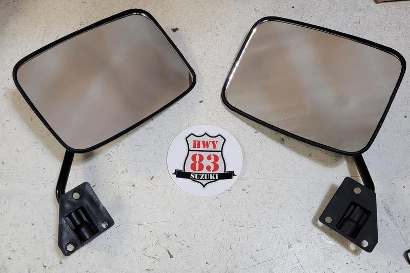 NEW Door Mirrors (small style - Door Less Option)