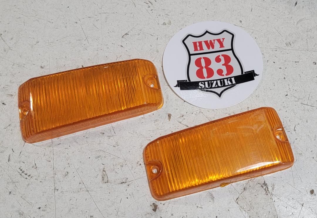 NEW Front Fender Marker Light Lens Covers