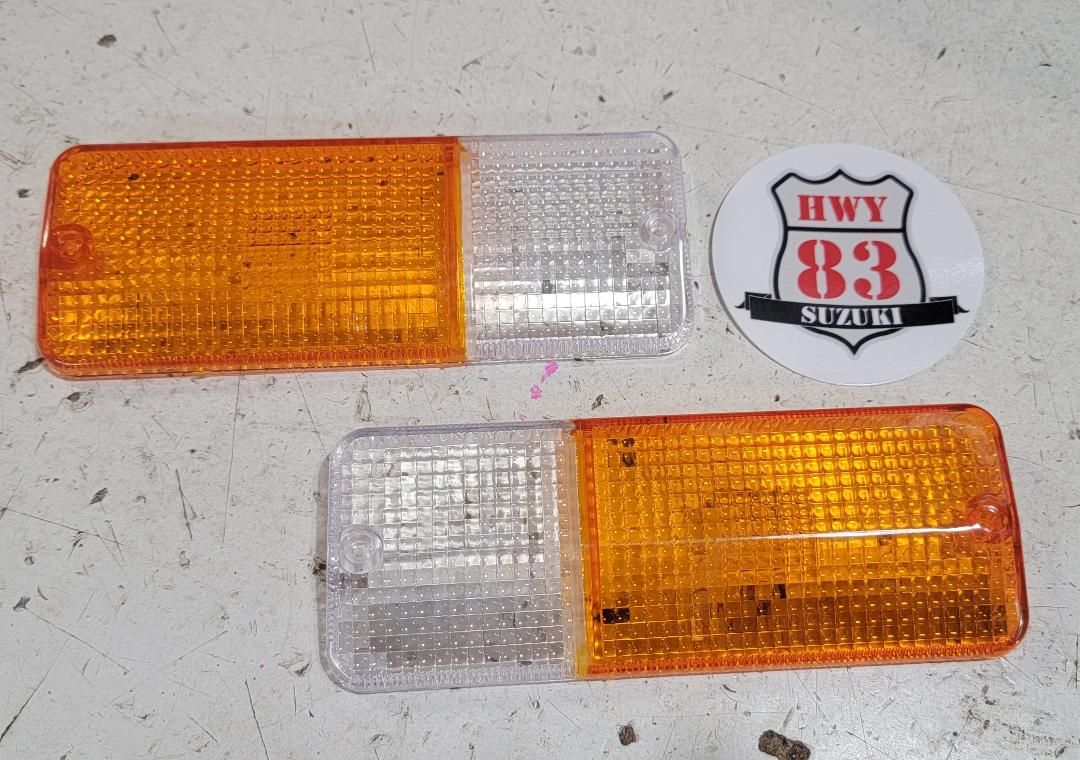 NEW Front Bumper Turn Signal Lens Covers