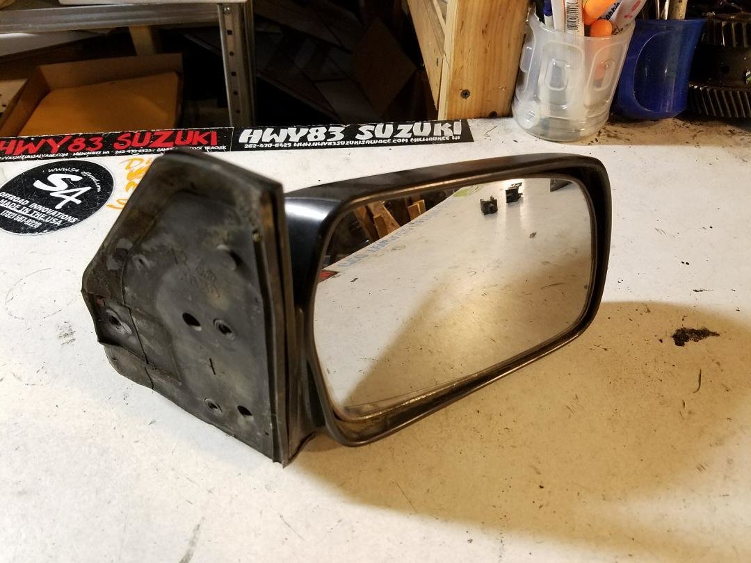 NEW Door mirror PASSENGER SIDE (2D MODEL)