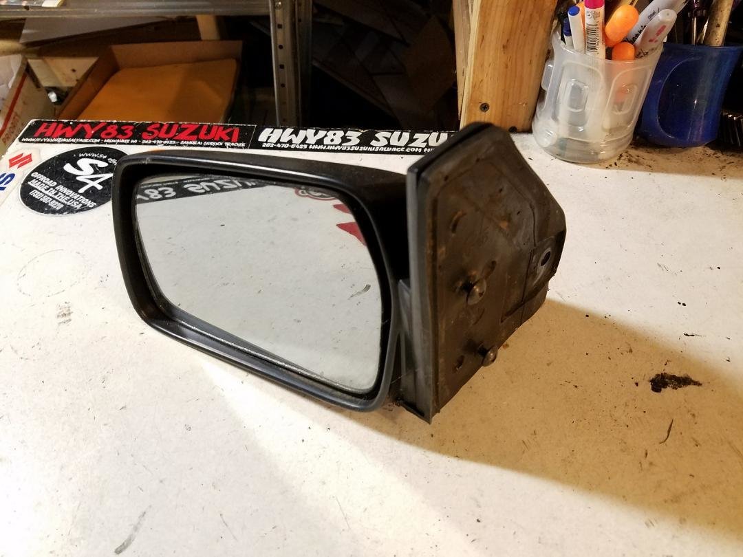 NEW Door mirror DRIVER SIDE (2D MODEL)