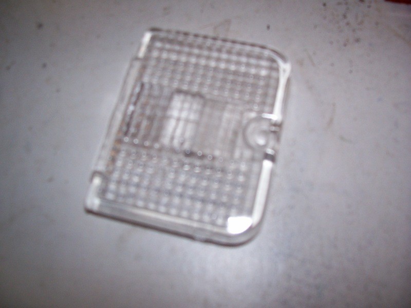 NEW rear back up light lens