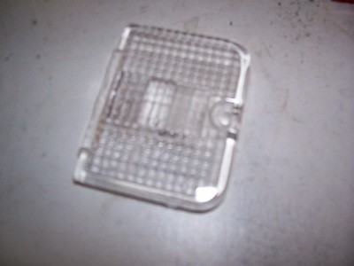 NEW rear back up light lens