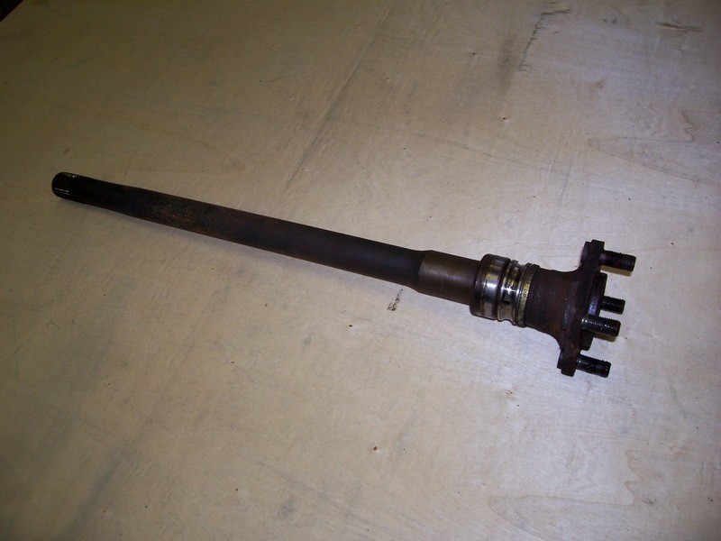 Rear Axle Shaft (Short Side)
