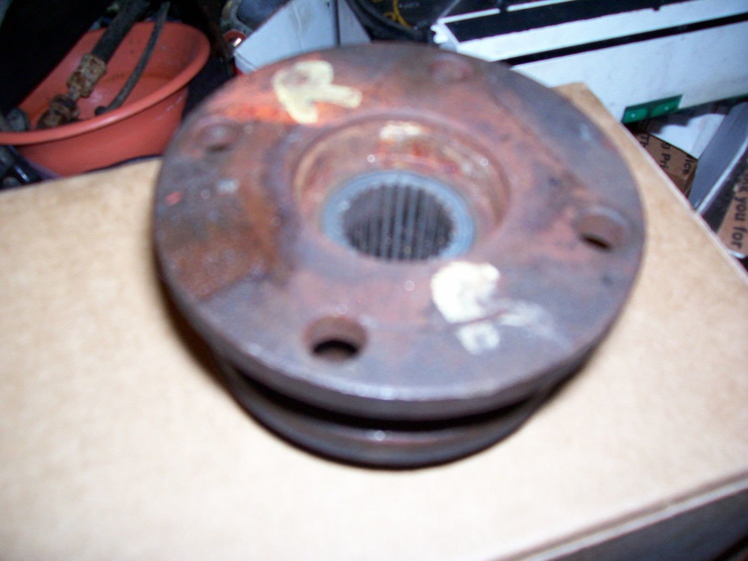 Differential flange
