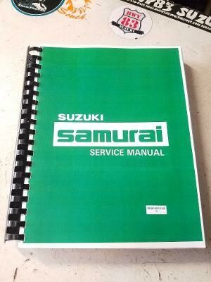 NEW Samurai Factory Service Manual