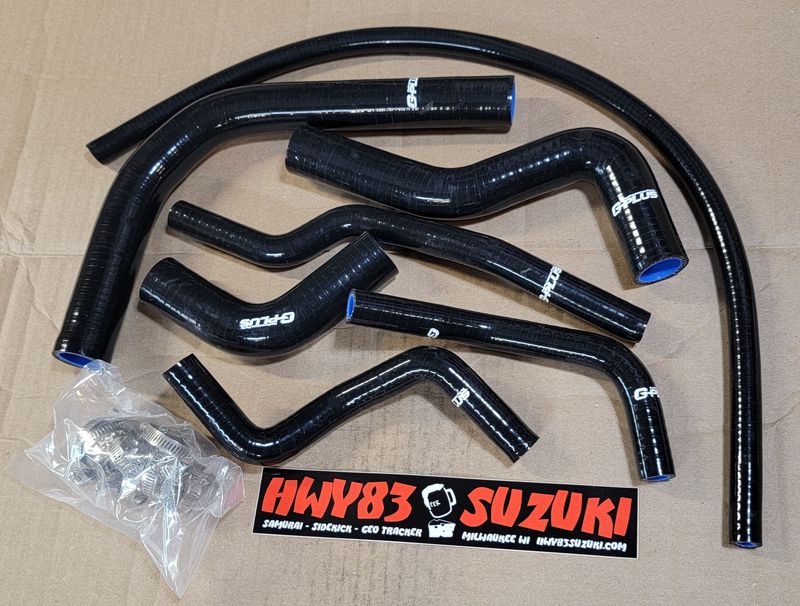 NEW *BLUE* Coolant Hose Kit (Samurai) *BLUE*