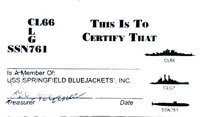 USS Springfield Bluejackets Membership