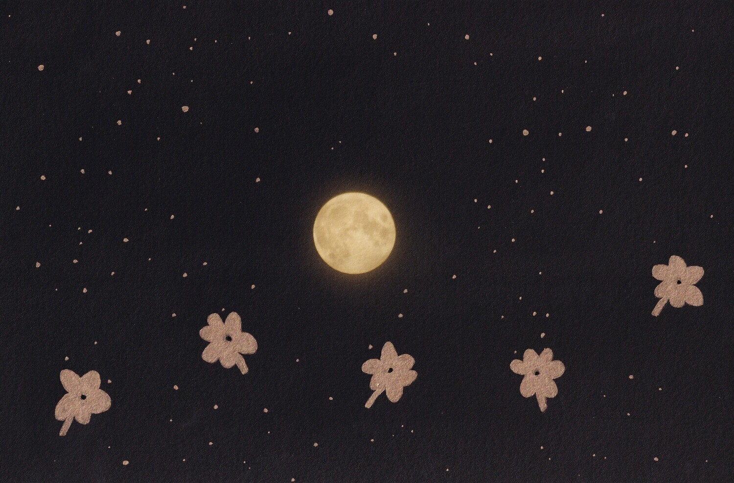 Lune &amp; fleurs de Jasmin, Laure JULIEN