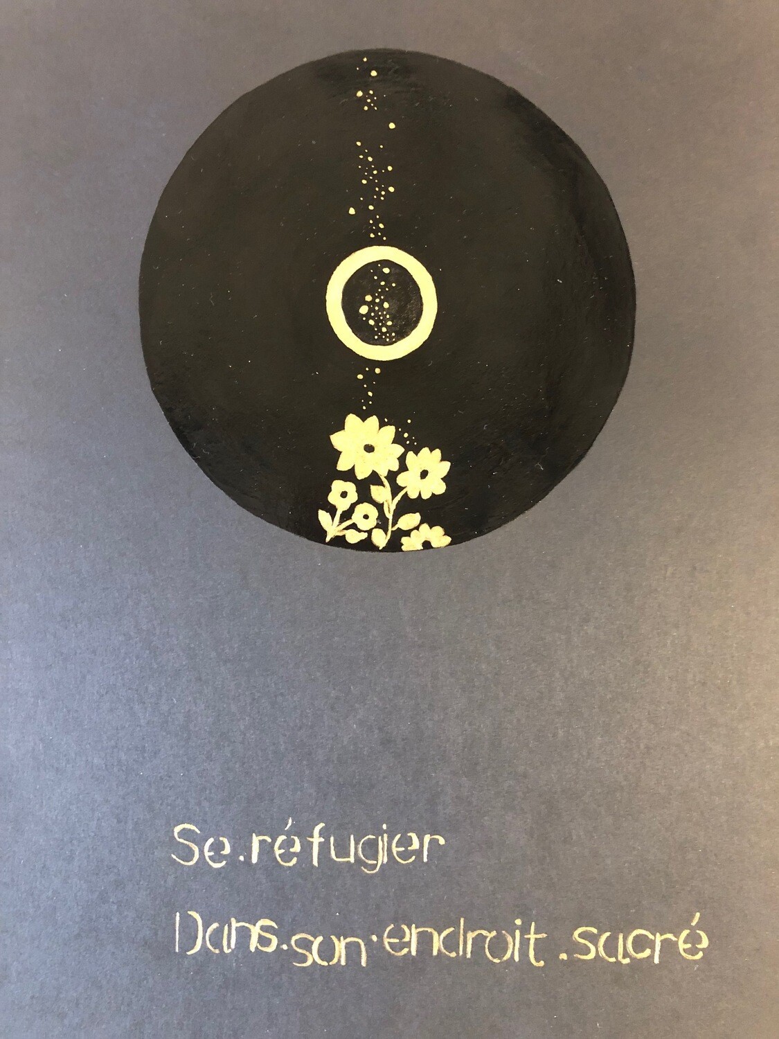 Dans son endroit sacré, Laure JULIEN