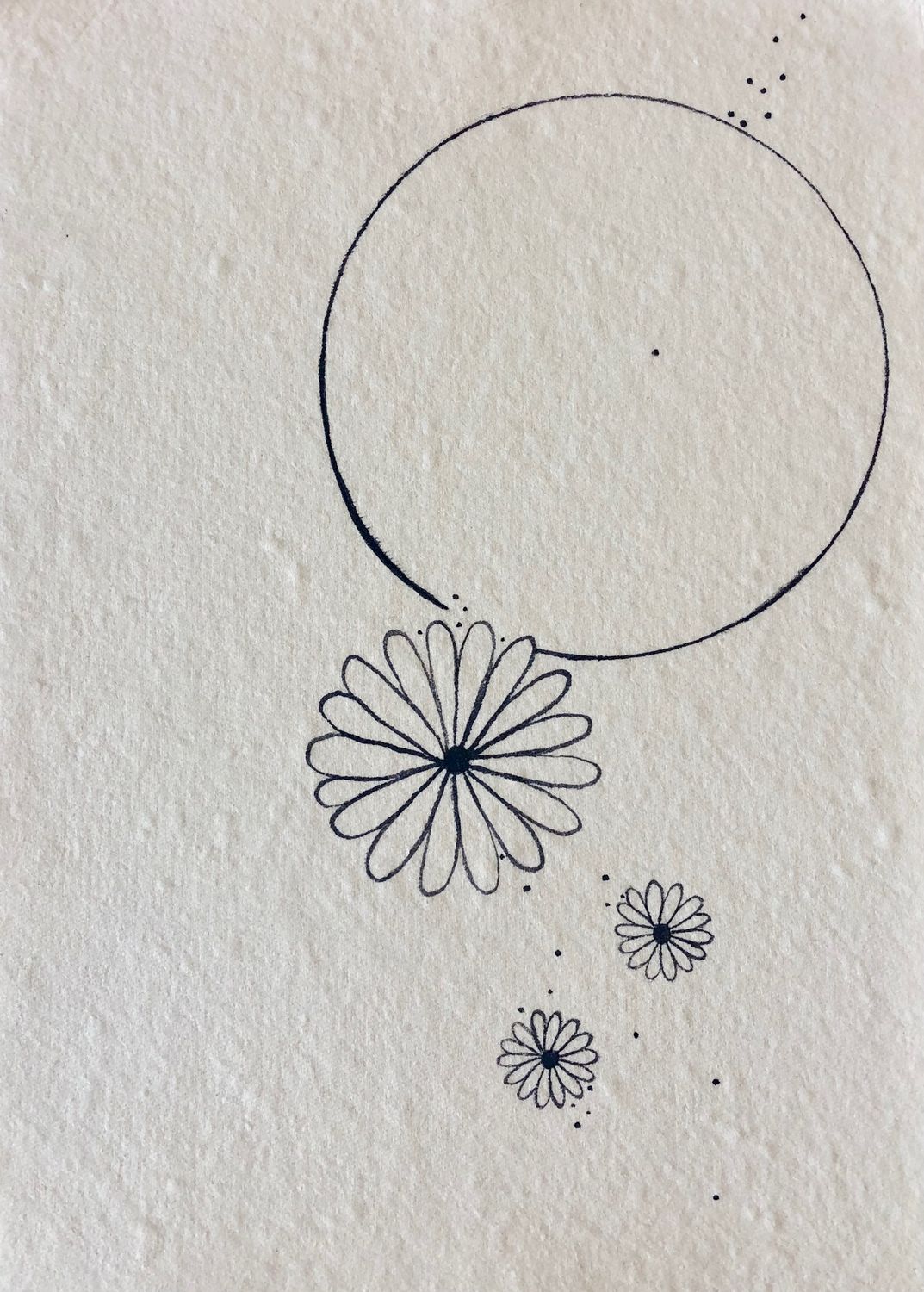 Lune et fleurs #1, Laure JULIEN