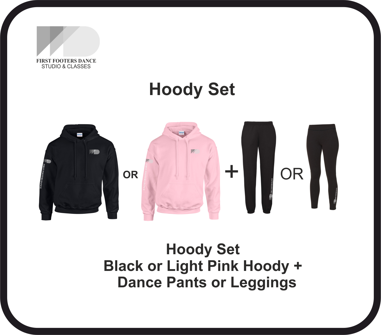 Uniform Hoody or Jacket Set