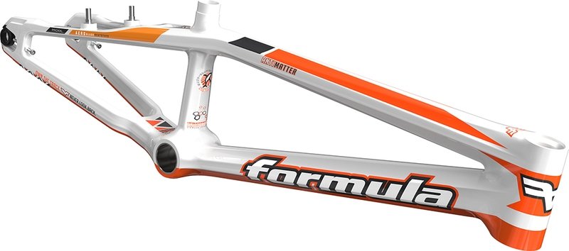 Formula Antimatter Frame + Fork White/Orange