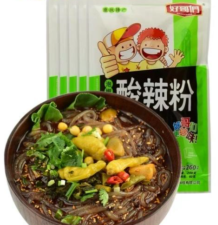 HGM Instant sweet potato noodles - Pickled Chili 260g