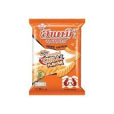 Hanami Prawn Crackers Hot Chilli Flavour 62g