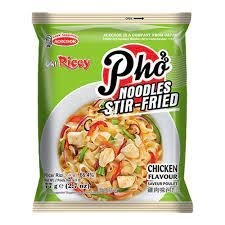 Oh! Ricey Instant Stir-Fried Rice Noodles Chicken Flavour 77g