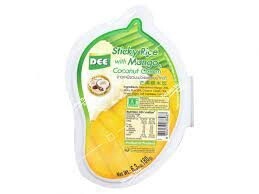 Dee Frozen Sticky Rice with Mango & Coconut Cream 180g