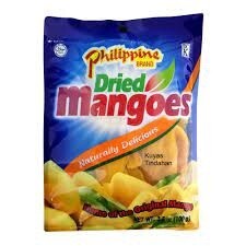 Philippine Brand Dried Mangoes 100g