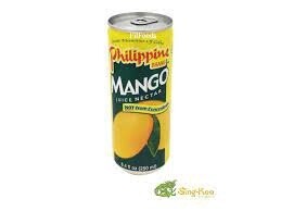 Philippine Brand Mango Nectar Juice Drink 250ml