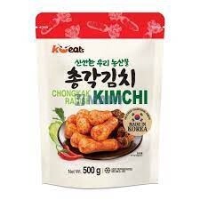 K Eats Chongkak Radish Kimchi 500g