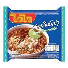 Wai Wai Instant Noodles Minced Pork Tom Yum 60g