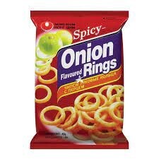 Nongshim Onion Rings (Hot) 40g