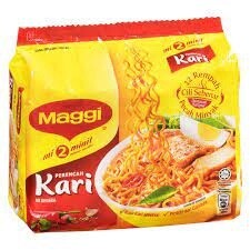 Maggi 2-Minute Noodles Curry 5 Packs