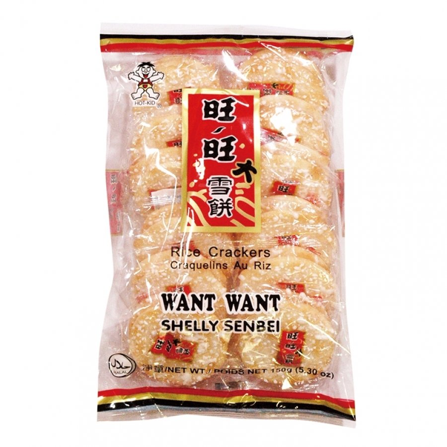 Want Want Shelly Senbei Rice Crackers 84g