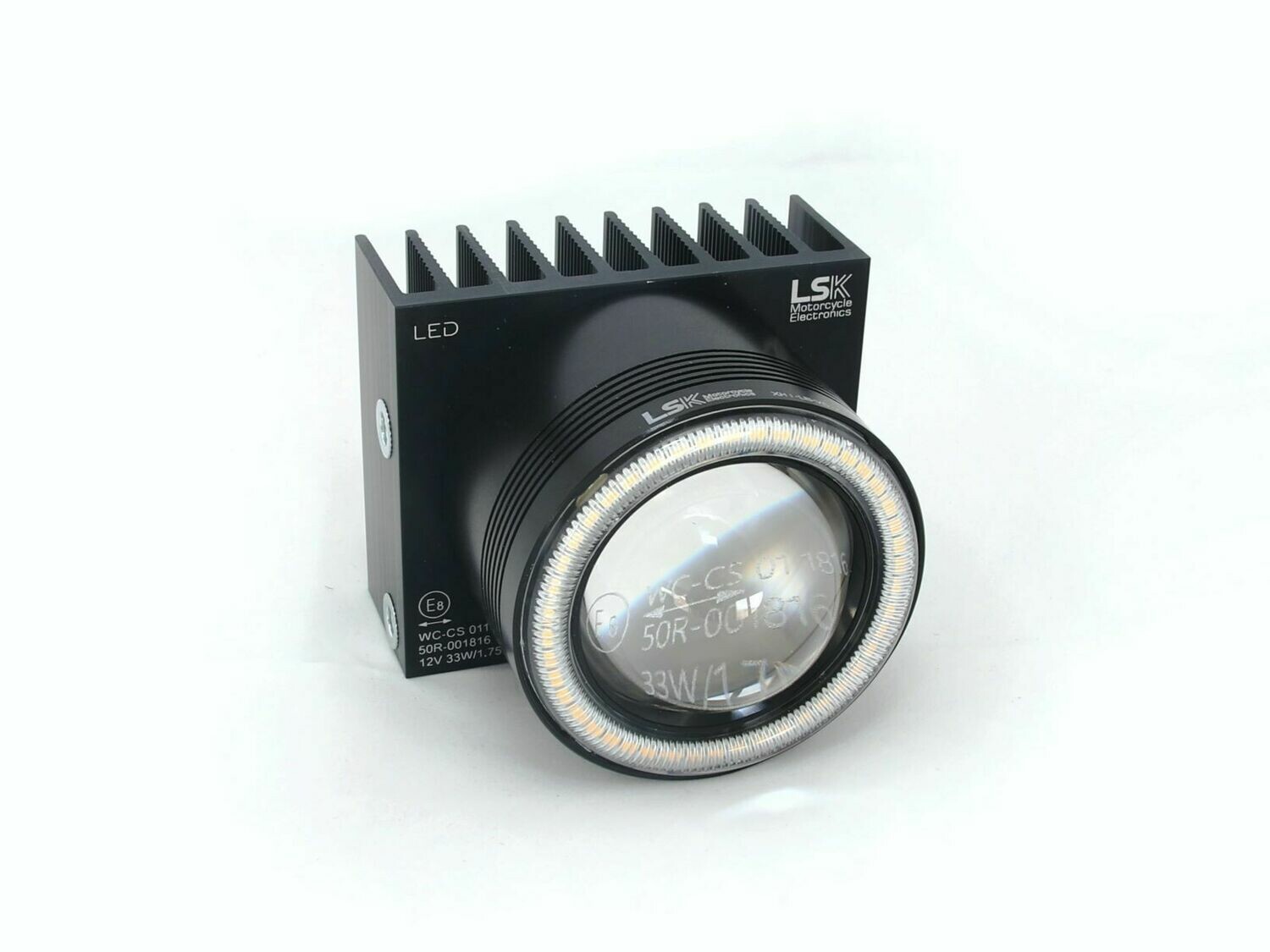 E8 approved LED headlight