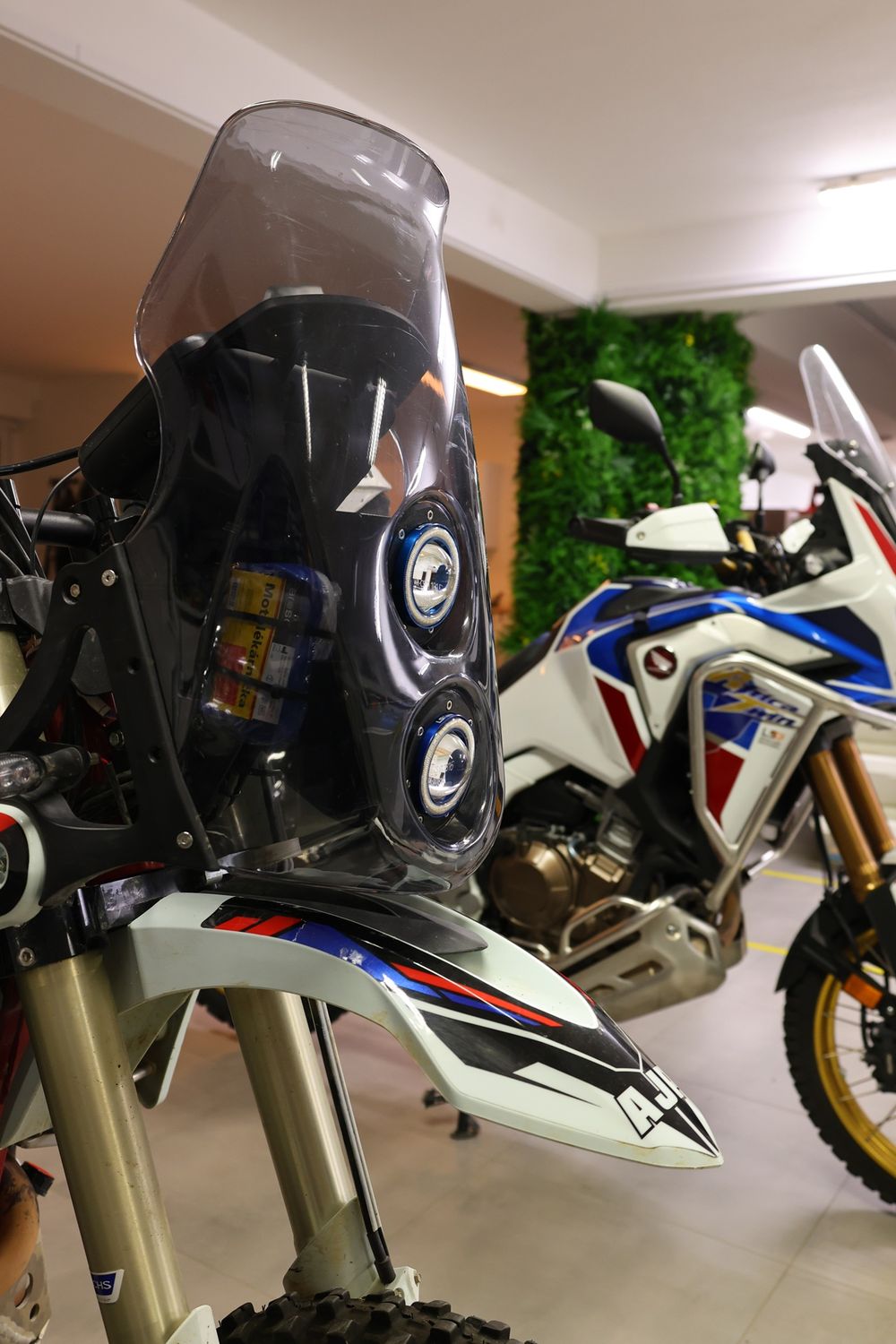 AJP PR7 Street-Legal XH1 LED Headlight Kit - Full Kit