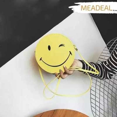 Fashion Emoji Cross Body Bag - Smile Emoji