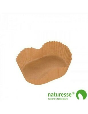 Bakpapier bruin, voor bakvorm 700/750ml, verpakt per 50 stuks Bakpapier bruin, voor bakvorm 700/750ml, verpakt per 50 stuks
